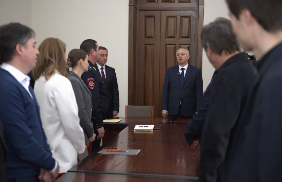 Президент представил Аппарату Кабинета министров нового вице-премьера Майю Цыбулевскую