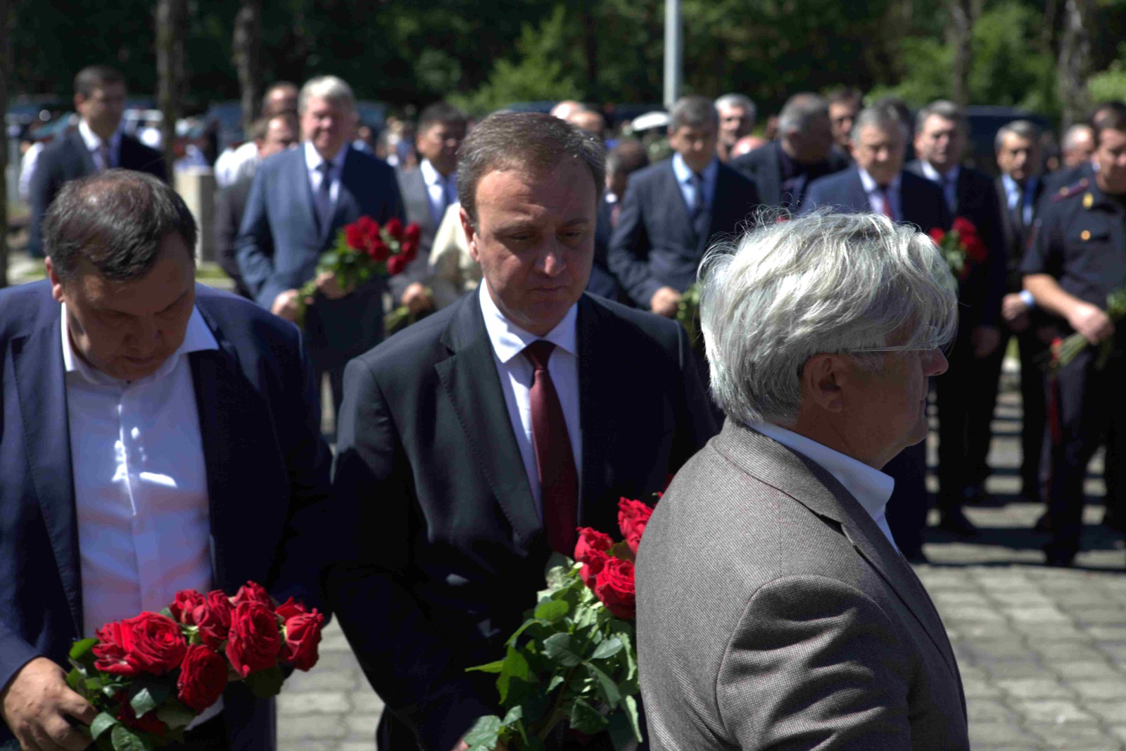 Владимир Делба принял участие в мероприятиях, посвященных 33-й годовщине высадки морского десанта в селе Тамыш